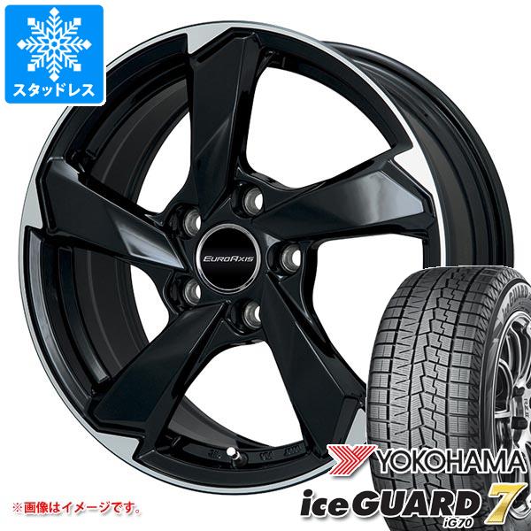 アウディ Q2 GA系用 スタッドレス ヨコハマ アイスガードセブン iG70 215/60R16 95Q ユーロアクシス クロスエッジ