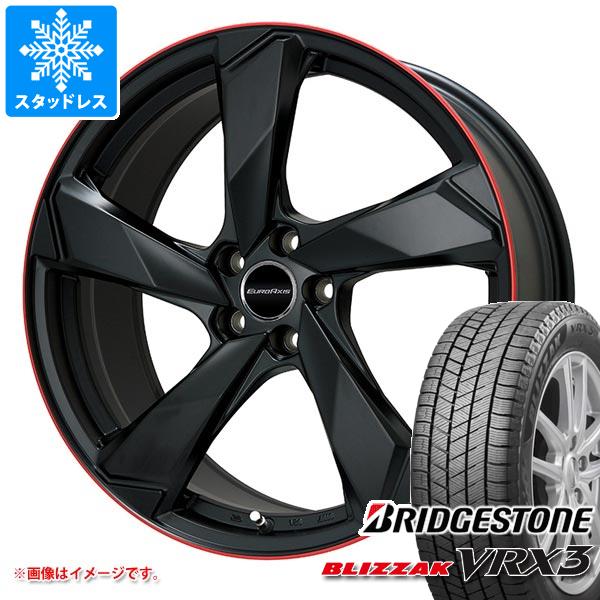 プジョー 3008 P84系用 スタッドレス ブリヂストン ブリザック VRX3 225/55R18 102Q XL ユーロアクシス クロスエッジ