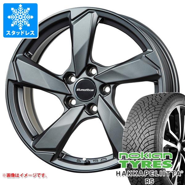 アウディ A3 GY系用 スタッドレス ノキアン ハッカペリッタ R5 205/55R16 94R XL ユーロアクシス クロスエッジ