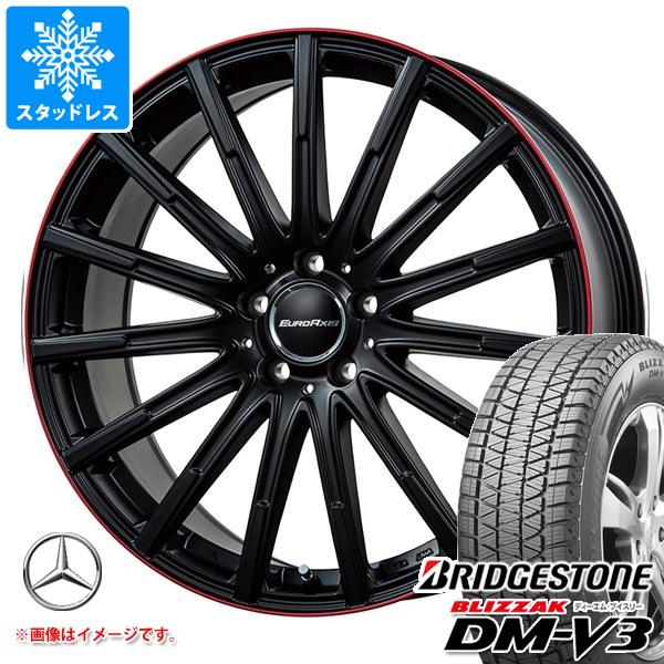 【BS BLIZZAK DM-V3 255/50R19】スタッドレス【ベンツ EQC W293 純正ホイール 19インチ 7.5J/8J5HPCD112+32/+34】23年製 バリ溝　(MTH677) クレジットカード QRコード決済可能 ブリヂストン ブリザックスタッドレスDMV3 235/55R19 105Q BLIZZAK DM