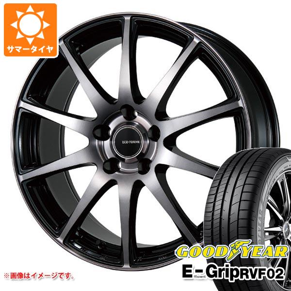 サマータイヤ 205/55R16 94V XL グッドイヤー エフィシエントグリップ RVF02 エコフォルム CRS23 6.5 16 :eccr23bb 36628:タイヤマックス