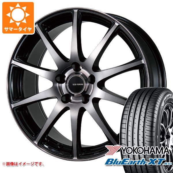 サマータイヤ 235/55R18 100V ヨコハマ ブルーアースXT AE61 エコフォルム CRS23 7.5 18 :eccr23bb 34391:タイヤマックス