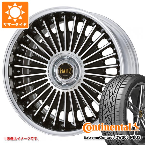 WORK - 炎節タイア 225/40R19 93Y XL コンチネンタル エクストリームコンタクト DWS06 足し加える 細工物 イミッツ 8.0-19