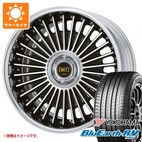 サマータイヤ 225/40R19 93W XL ヨコハマ ブルーアースRV RV03 ワーク イミッツ 8.0-19