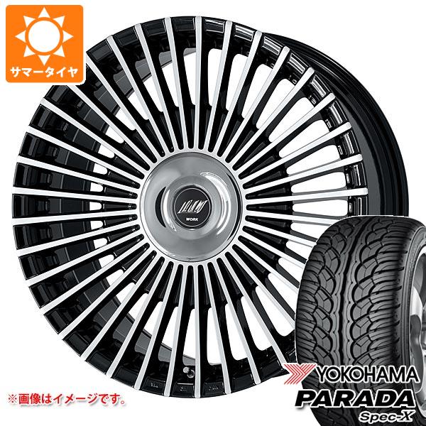 サマータイヤ 255/40R20 101V REINF ヨコハマ パラダ スペック-X PA02 ワーク イミッツ シュトラール トヨタ レクサス専用 8.5-20