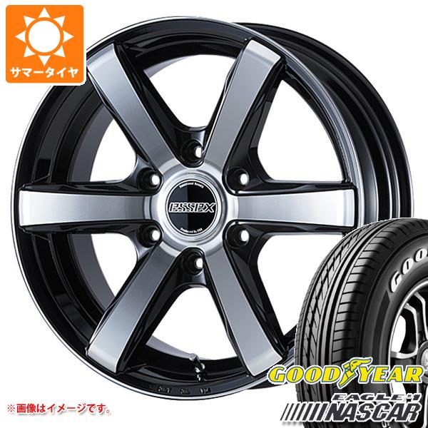 ハイエース 200系用 サマータイヤ グッドイヤー イーグル ＃1 ナスカー 215/60R17C 109/107R ホワイトレター エセックス EC 6.5 17 :eseec1 14403 t80968yt:タイヤマックス