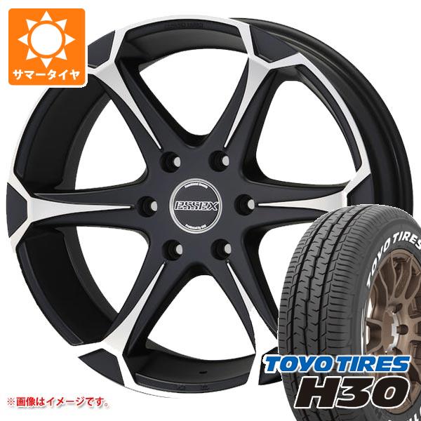 ハイエース 200系用 サマータイヤ トーヨー H30 225/50R18 C 107/105R ホワイトレター エセックス EJ 8.0 18 :eseej 39886 t80969yt:タイヤマックス