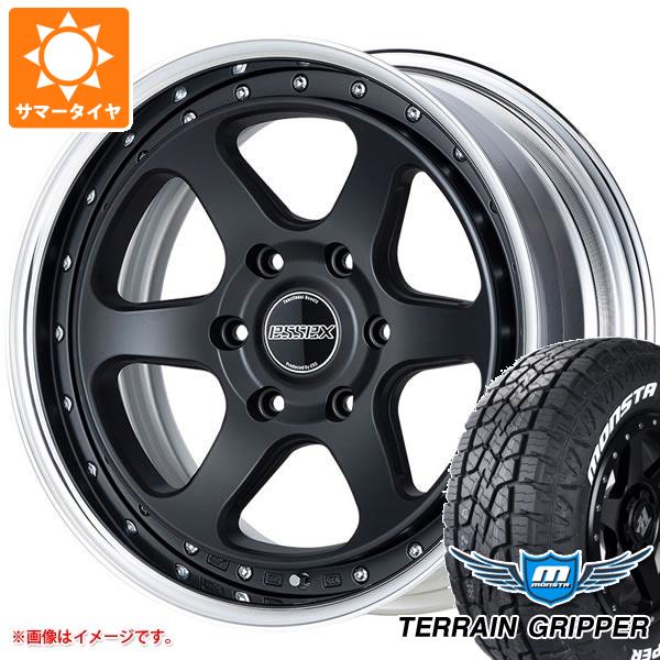 ハイエース 200系用 サマータイヤ モンスタ テレーングリッパー 215/70R16 107/105Q LT ホワイトレター エセックス EL 2P 6.5-16
