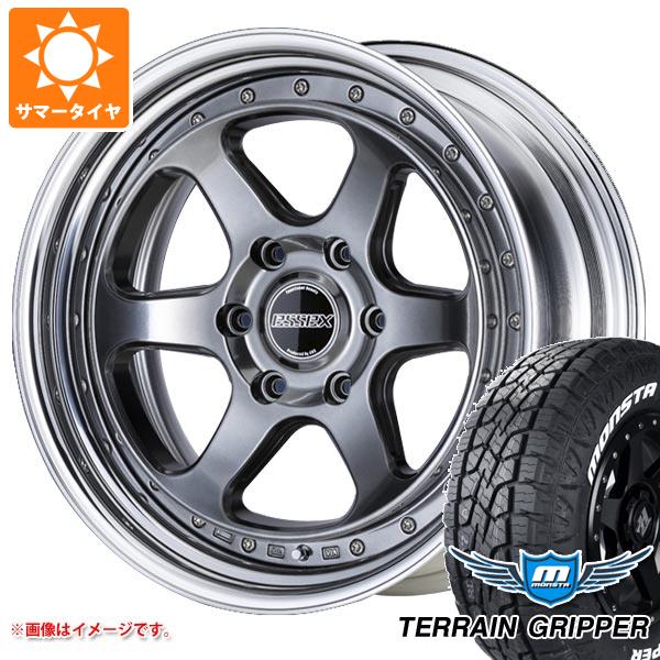 ハイエース 200系用 サマータイヤ モンスタ テレーングリッパー 215/70R16 107/105Q LT ホワイトレター エセックス EL 2P 6.5-16