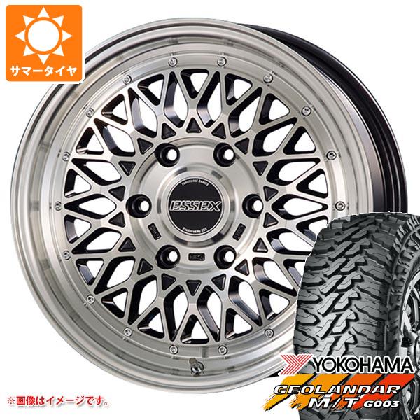 ハイエース 200系用 2026年製 サマータイヤ ヨコハマ ジオランダー M/T G003 LT215/70R16 100/ 97Q  エセックス ENCM 6.5-16