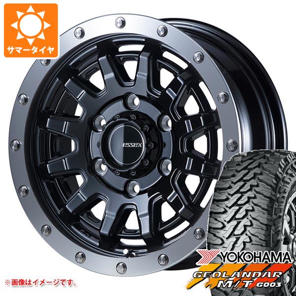 ハイエース 200系用 2026年製 サマータイヤ ヨコハマ ジオランダー M/T G003 LT215/70R16 100/ 97Q  エセックス EX-16 6.5-16
