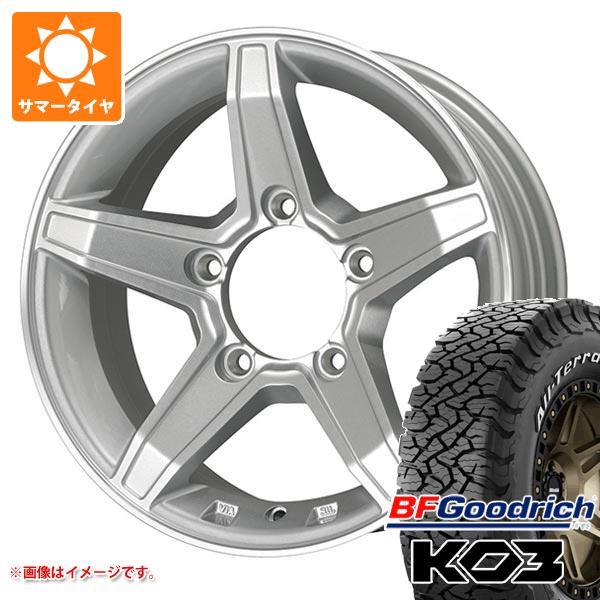 5本セット ジムニー JB64W用 2026年製 サマータイヤ BFグッドリッチ オールテレーンT/A KO3 LT215/70R16 100/97S ホワイトレター プレミックス エステラ 5.5-16