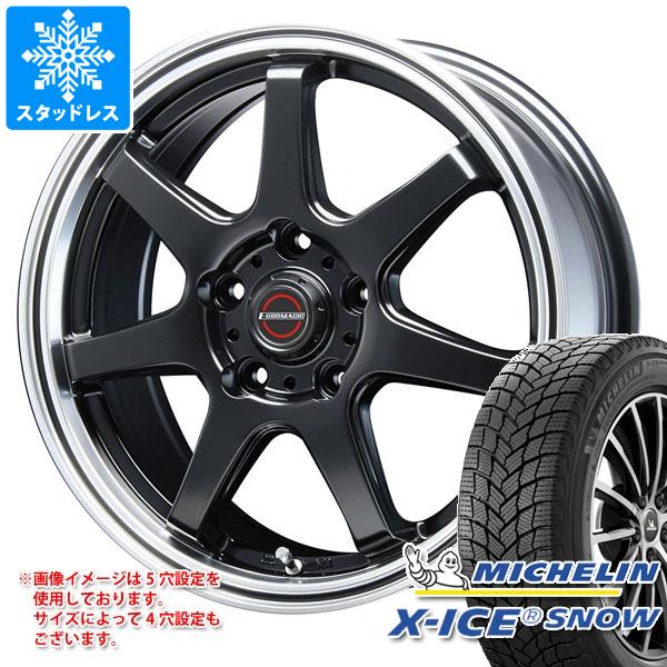 スタッドレスタイヤ ミシュラン エックスアイススノー 215/55R18 99H XL ブレスト ユーロマジック タイプ S-07 7.5-18