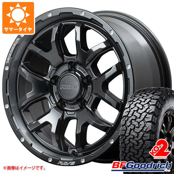 サマータイヤ 225/75R16 115/112S BFグッドリッチ オールテレーン T/A KO2 ホワイトレター レイズ デイトナ F6 ブースト 7.0-16｜tiremax