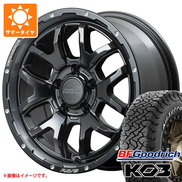 JL JK ラングラーRAYS BF Goodrichタイヤホイール4本セット JL JK ラングラーRAYS BF Goodrichタイヤホイール4本セット