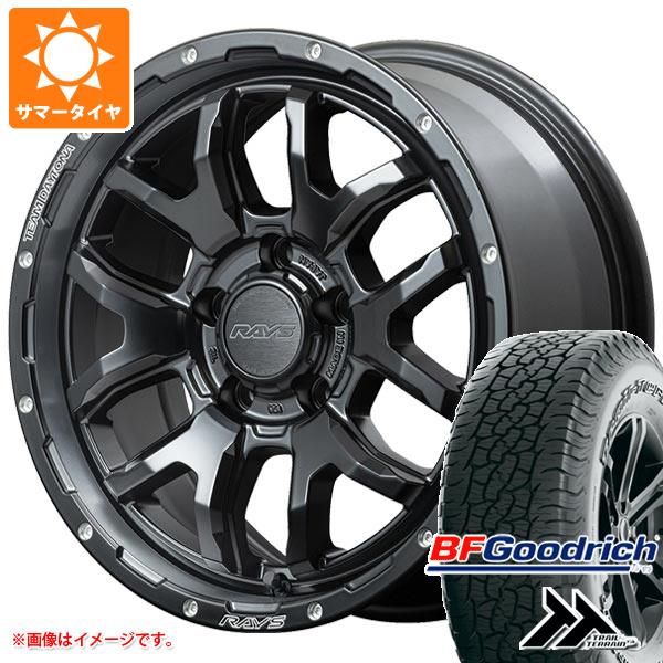 ジープ ラングラー JK/JL系用 サマータイヤ BFグッドリッチ トレールテレーンT/A P285/70R17 117T アウトラインホワイトレター レイズ デイトナ F6 ブースト