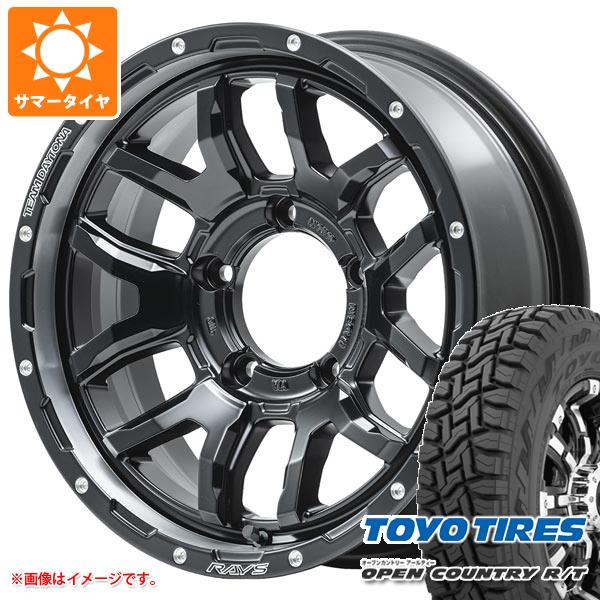 ジムニーシエラ JB74W用 2024年製 サマータイヤ トーヨー オープンカントリー R/T LT225/70R16 102/99Q ホワイトレター デイトナ F6 ブースト 6.0 16 :f6bsbjs 37304 s861006zk:タイヤマックス