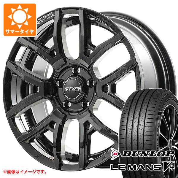 サマータイヤ 225/45R18 95W XL ダンロップ ルマン5 LM5+ レイズ デイトナ F6 ドライブ 7.5 18 :f6drive 40287:タイヤマックス