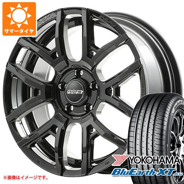 サマータイヤ 235/55R18 100V ヨコハマ ブルーアースXT AE61 レイズ デイトナ F6 ドライブ 7.5 18 :f6drive 34391:タイヤマックス