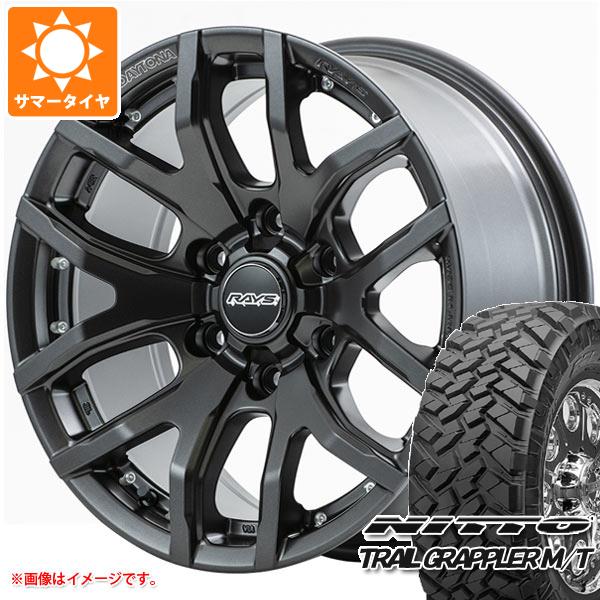 サマータイヤ 265/70R17 121Q ニットー トレイルグラップラー M/T レイズ デイトナ F6 ゲイン 8.0-17