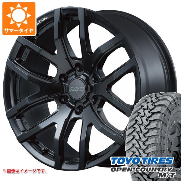 ハイラックス 120系用 サマータイヤ トーヨー オープンカントリー M/T LT265/65R17 120/117P ブラックレター レイズ デイトナ F6 ゲイン 8.0 17 :f6gao6 32611 t80994yt:タイヤマックス