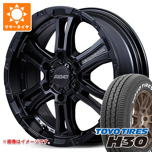 RAYS トヨタ ハイエース 200系用 サマータイヤ トーヨー H30 215