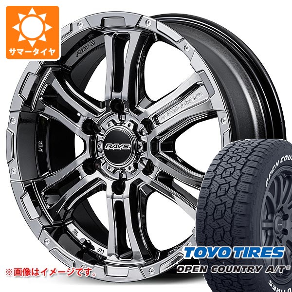 RAYS トヨタ ハイエース 200系用 サマータイヤ トーヨー オープン