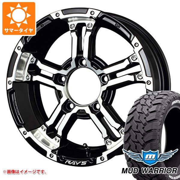 5本セット ジムニー JB64W用 サマータイヤ モンスタ マッドウォーリアー LT215/70R16 107/105Q ホワイトレター レイズ デイトナ FDX J 5.5 16 :fdxj 34780 s86768zk 5:タイヤマックス