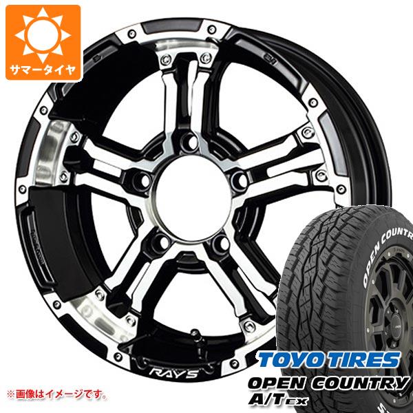 5本セット ジムニーシエラ JB74W用 サマータイヤ トーヨー オープンカントリー A/T EX 215/70R16 100H ホワイトレター レイズ デイトナ FDX J 5.5 16 :fdxjs 36841 s86770zk 5:タイヤマックス