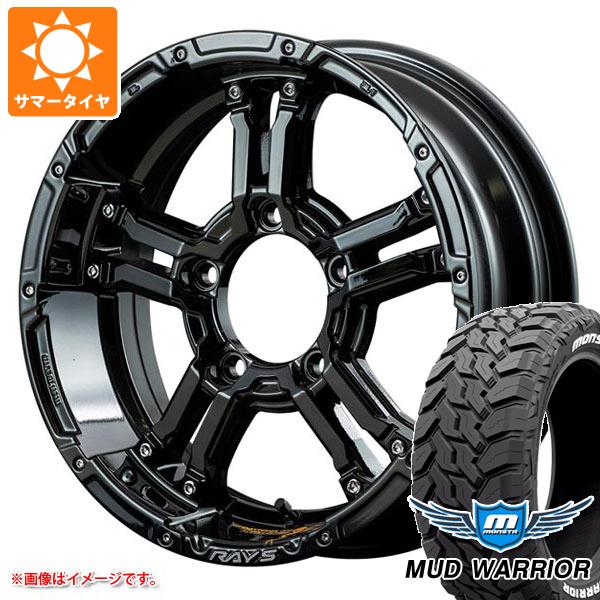 5本セット ジムニー JB64W用 サマータイヤ モンスタ マッドウォーリアー LT215/70R16 107/105Q ホワイトレター レイズ デイトナ FDX J コレクション 5.5 16 :fdxjcj 34780 s86768zk 5:タイヤマックス