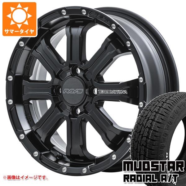 キャリイ DA16T用 サマータイヤ マッドスター ラジアル A/T 165/60R15 77S ホワイトレター レイズ デイトナ FDX K 5.0 15 :fdxk 34809 s861051zk:タイヤマックス