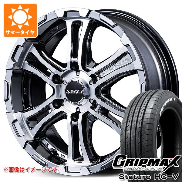 RAYS トヨタ ハイエース 200系用 サマータイヤ グリップマックス