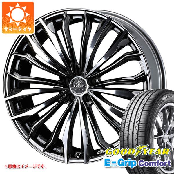 サマータイヤ 235/35R19 91W XL グッドイヤー エフィシエントグリップコンフォート クレンツェ フェルゼン 358エボ 8.0-19