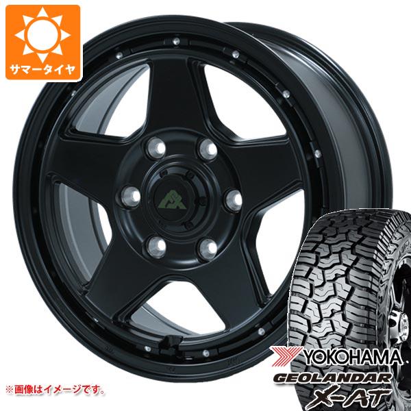 ハイエース 200系用 サマータイヤ ヨコハマ ジオランダー X AT G016 195/80R15 107/105N アウトラインホワイトレター フェニーチェ クロス XC5 6.0 15 :fexc5h 40630 t80741yt:タイヤマックス