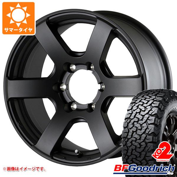 RAV4 50系用 サマータイヤ BFグッドリッチ オールテレーンT/A KO2 LT245/70R16 113/110S ホワイトレター ドゥオール フェニーチェ クロス XC6 7.0 16 :fexc6bk 21430 t801012yt:タイヤマックス