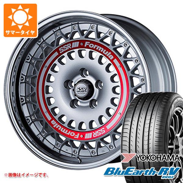 2026年製 サマータイヤ 225/45R18 95W XL ヨコハマ ブルーアースRV RV03 SSR フォーミュラ エアロメッシュ 7.5-18
