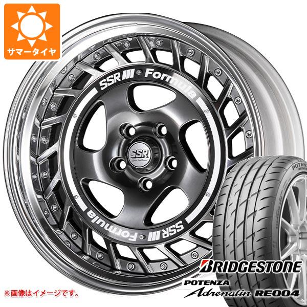 サマータイヤ 225/40R19 93W XL ブリヂストン ポテンザ アドレナリン RE004 SSR フォーミュラ エアロスポーク 8.0 19 :foraesp 34114:タイヤマックス