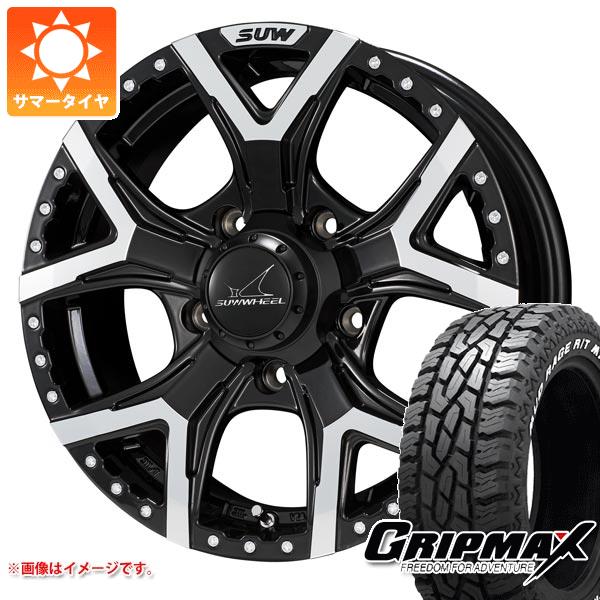 ジムニー用 サマータイヤ グリップマックス マッドレイジ R/T MAX 175/80R16 91S ホワイトレター クライメイト フォルテ 5.5 16 :fortej 36497 s86740zk:タイヤマックス