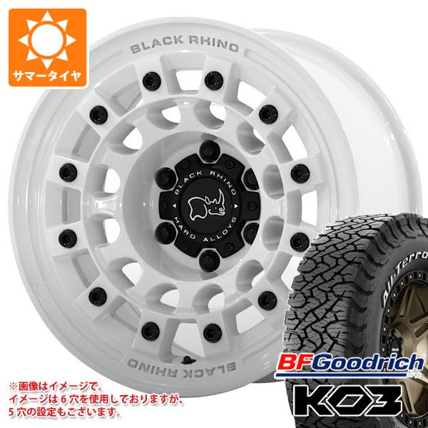 オールテレーン - 5本仕掛ける FJクルーザー 10系用 朱夏タイア BF好ましい金持ち T/A KO3 LT285/70R17 121/118S 白いこと雁の使い ブラックライノ フジ 8.0-17 車、バイク、自転車-自動車-タイヤ、ホイール