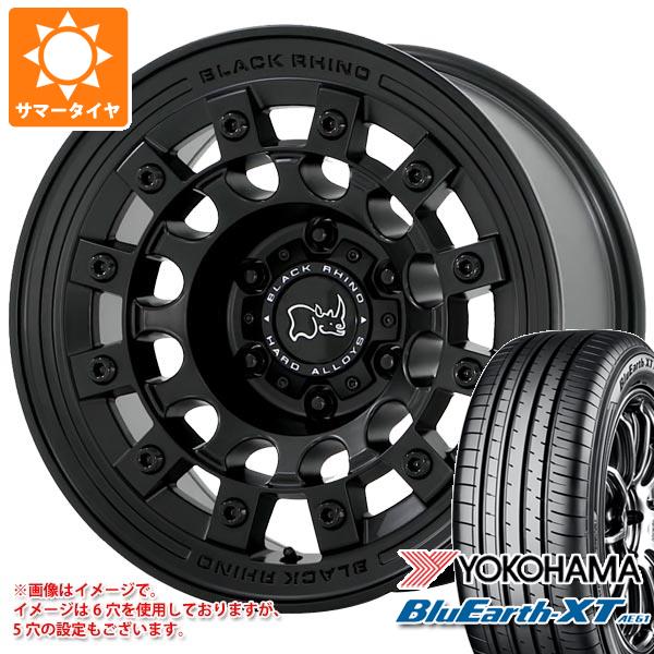 RAV4 50系用 サマータイヤ ヨコハマ ブルーアースXT AE61 235/65R17 108V XL  ブラックライノ フジ 8.0-17｜tiremax