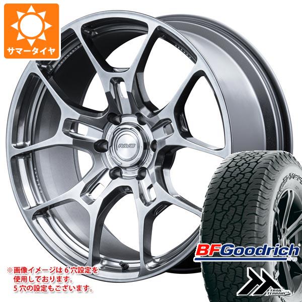 ランドクルーザー300用 サマータイヤ BFグッドリッチ トレールテレーンT/A 285/45R22 114H XL ブラックレター レイズ ボルクレーシング G025GC 9.5-22