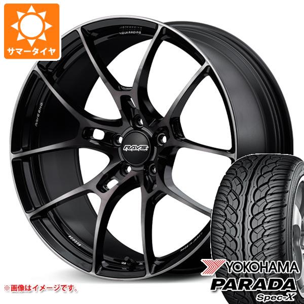 サマータイヤ 235/55R20 102V ヨコハマ パラダ スペック X PA02 レイズ ボルクレーシング G025 LTD 8.5 20 :g025ltd 7990:タイヤマックス