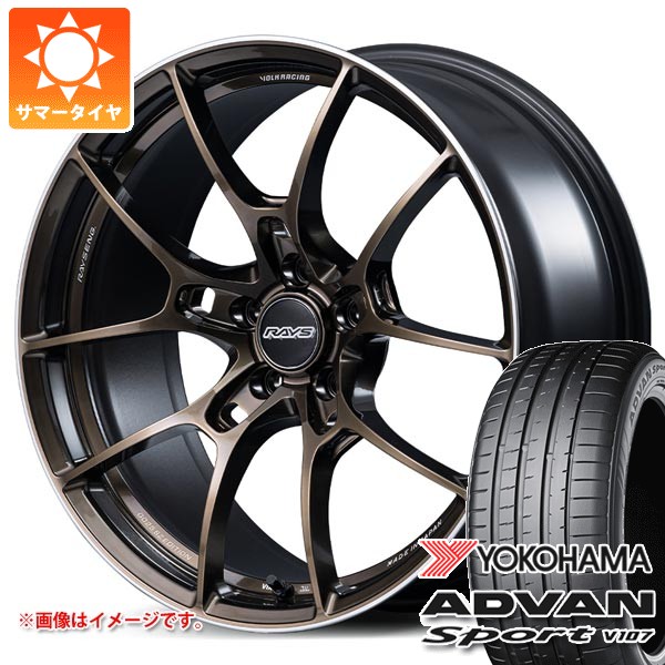 サマータイヤ 245/45R20 103Y XL ヨコハマ アドバンスポーツV107 V107A レイズ ボルクレーシング G025 SZエディション 8.5-20