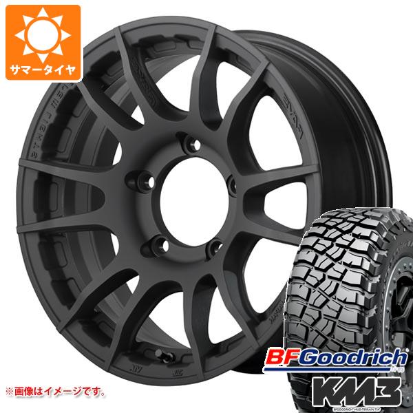 5本セット ジムニーシエラ JB74W用 サマータイヤ BFグッドリッチ マッドテレーンT/A KM3 LT225/75R16 115/112Q レイズ グラムライツ 57XR X 6.0 16 :g57rxbks 30405 s861005zk 5:タイヤマックス