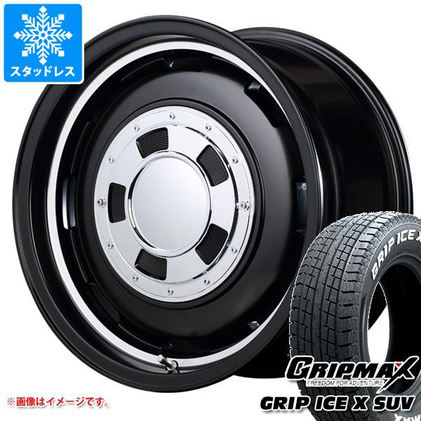 5本セット スズキ ジムニー用 スタッドレス グリップマックス グリップアイスエックス SUV 185/85R16C 105/103N ホワイトレター ガルシア シスコ