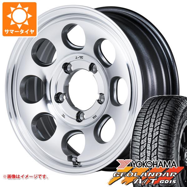 ジムニーシエラ JB74W用 2023年製 サマータイヤ ヨコハマ ジオランダー A/T G015 P235/70R16 104T アウトラインホワイトレター ガルシア パーム8 6.0 16 :gpm8mgs 26661 s861007zk:タイヤマックス