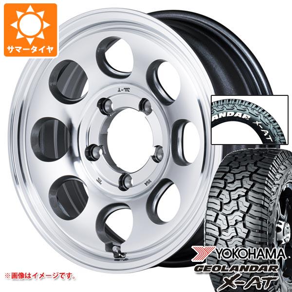 5本セット スズキ ジムニーノマド JC74W用 2026年製 サマータイヤ ヨコハマ ジオランダー X-AT G016 225/70R16 103S ホワイトレター ガルシア パーム8 6.0-16