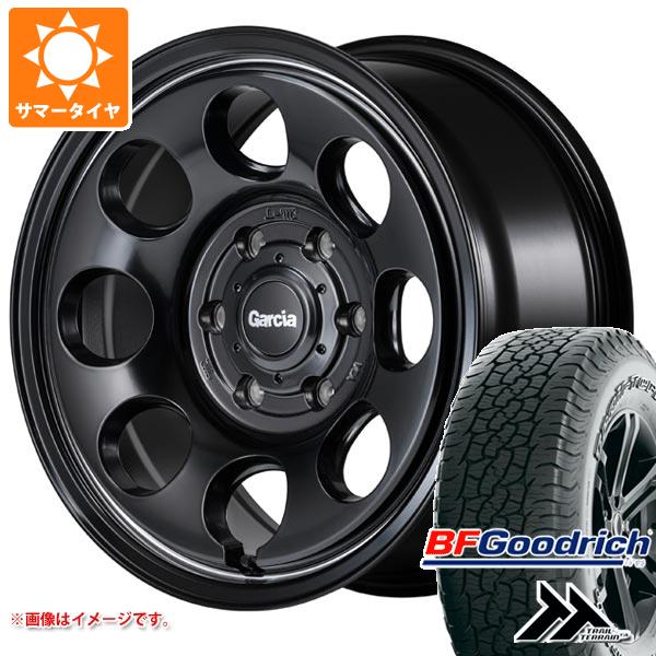 トライトン LC2T用 サマータイヤ BFグッドリッチ トレールテレーンT/A 265/65R17 112T アウトラインホワイトレター ガルシア パーム8 8.0-17