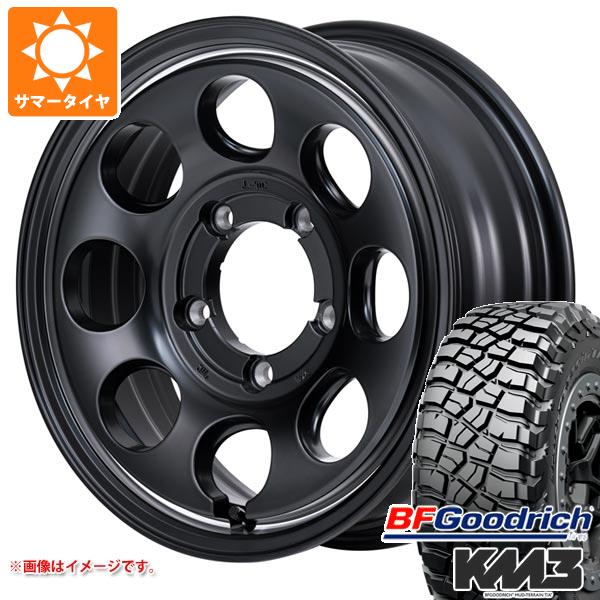 ジムニーシエラ JB74W用 サマータイヤ BFグッドリッチ マッドテレーンT/A KM3 LT225/75R16 115/112Q ガルシア パーム8 6.0 16 :gpm8sbs 30405 s861005zk:タイヤマックス