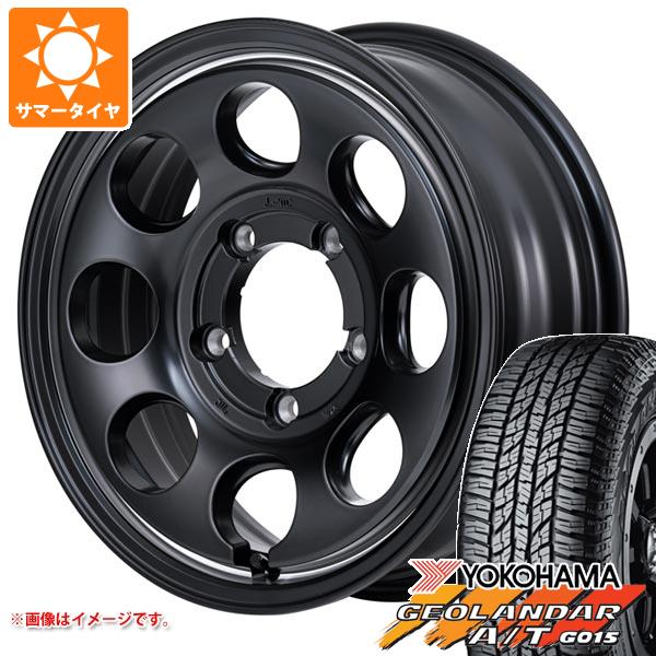 ジムニーシエラ JB74W用 2023年製 サマータイヤ ヨコハマ ジオランダー A/T G015 P235/70R16 104T アウトラインホワイトレター ガルシア パーム8 6.0 16 :gpm8sbs 26661 s861007zk:タイヤマックス